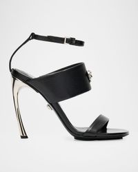 Pincer La Medusa Leather Sandals
