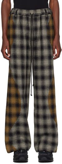 Song for the Mute Black & Gray Relaxed Lounge Pants