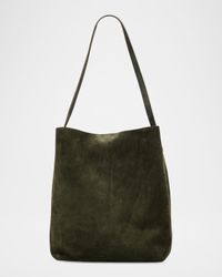 Medium Everyday Suede Tote Bag