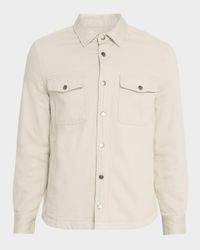 Men's O-Rhett Cotton Twill Shirt Jacket
