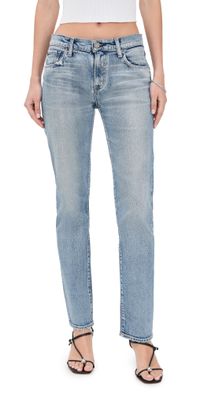 MOUSSY VINTAGE Selbyville Slim Straight Jeans Light Blue 23