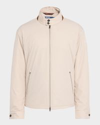 Men's Water-Resistant Gabardine Jacket