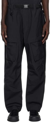 Y-3 Black Gore-Tex Hardshell Cargo Pants