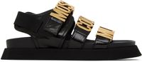 Moschino Black 'Couture' Sandals