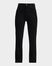 Ryleigh High-Rise Slim Straight Ankle Jeans