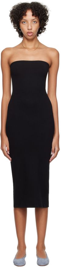 Gil Rodriguez Robe midi 'The Tube' noire