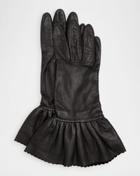 Danielle 3 Flare Leather Gloves