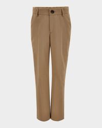 Boy's Formal Organic Cotton Gabardine Pants, Size 6-14