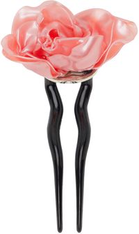 Tetier Bijoux SSENSE Exclusive Pink Rose Hair Pin