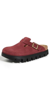 Birkenstock Boston Chunky Clogs Zinfandel 41