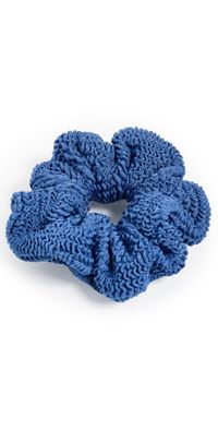 Hunza G Scrunchie Metallic Denim One Size