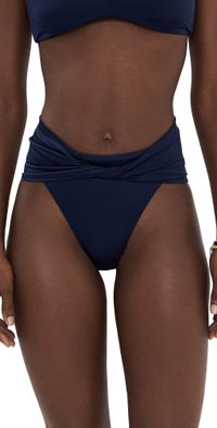 Agua Bendita Fiore Solids Lily Bikini Bottoms Multicolor L