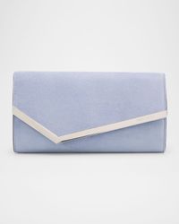 Emmie Suede Clutch Bag