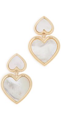 BaubleBar Kimberly Earrings White One Size