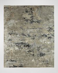 Driftwood Hand-Knotted Rug, 6' x 9'