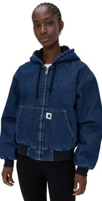 Carhartt WIP OG Active Jacket Blue (Stone Washed) S