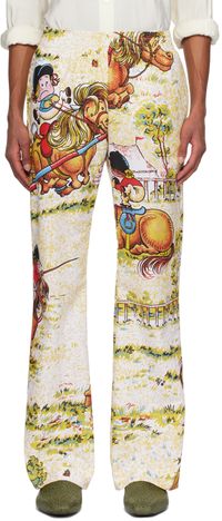 Adam Jones Off-White Thelwell Trousers