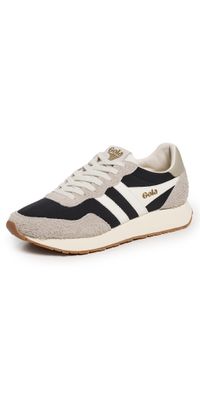 Gola Arizona Sneakers Black/Feather Grey/Off White 8