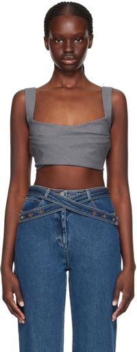 Paris Georgia Gray Amara Tank Top