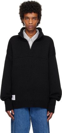 WTAPS Black Sub Sweater