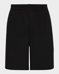 Men's Wool Relaxed Fit Pull-On Shorts