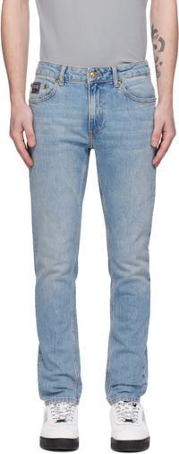 Versace Jeans Couture Blue Narrow Dundee Jeans