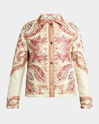 Romantic Pink Puffer Shirt Jacket