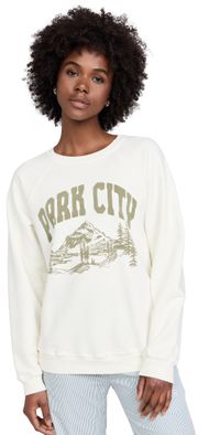 Original Retro Brand Park City Sweatshirt Antique White S