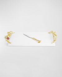 Wildflowers Cheeseboard with Knife