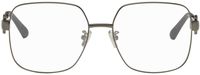 Bottega Veneta Lunettes de soleil Turn gris acier