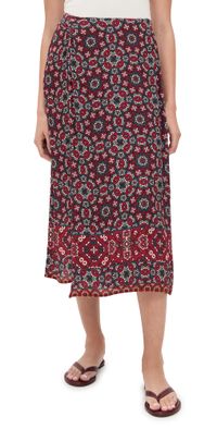XIRENA Yana Skirt Merlot Tile L