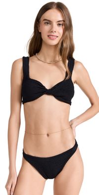 Hunza G Juno Bikini Set Black One Size