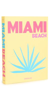 Assouline Miami Beach Book Yellow One Size