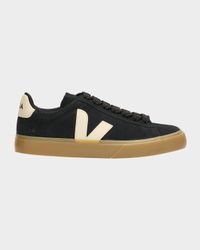 Campo Bold Bicolor Leather Low-Top Sneakers