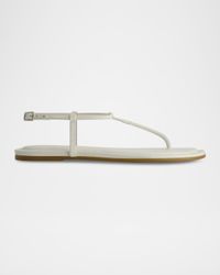 Hercu Leather Ankle-Strap Flat Sandals