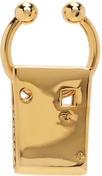 1017 ALYX 9SM Gold Lightercap Septum Ring