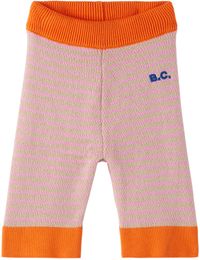 Bobo Choses Bébé | Legging rose et orange à rayures