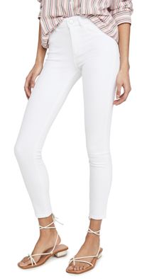 DL1961 Florence Skinny Mid Rise Ankle Jeans Milk 31