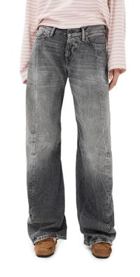 Acne Studios 2006 Relaxed Fit 5 Pocket Denim Jeans Washed Black 24