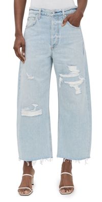 Citizens of Humanity Ayla Raw Hem Crop Jeans Vaquero 31