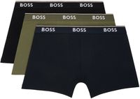 BOSS Three-Pack Multicolor Boxer Briefs