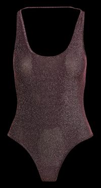 Karma Koma - Body sans manches métallisé - Taille L - Violet