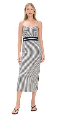 Ramy Brook Hollis Dress Spring Navy Pucker XL