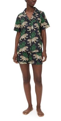 Printfresh Bagheera Shorts PJ Set Ink L