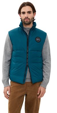 Canada Goose Lodge Black Disc Vest Guard Blue S