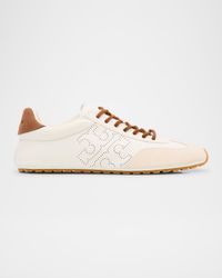 Field Leather and Suede Low-Top Sneakers
