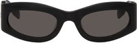 MCQ Black Oval Sunglasses