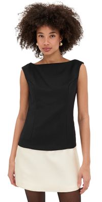 Line & Dot Isabeau Dress Black/Cream L