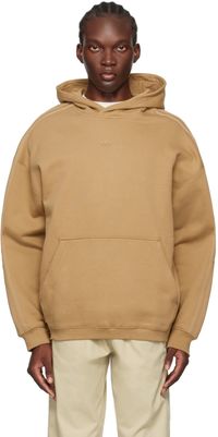 adidas Originals Tan Field Issue Essentials Hoodie