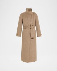 Corey Splittable Wool Maxi Coat